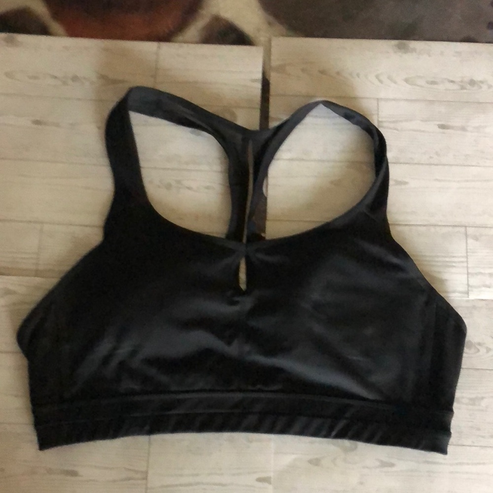 Black Racerback Sports Bra